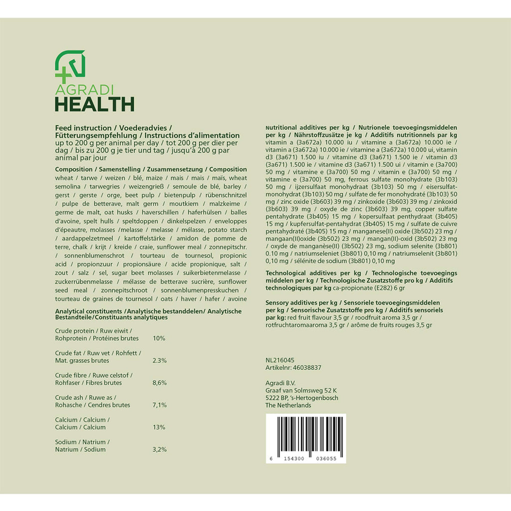 Agradi Health Croquette de Récompense Fruits