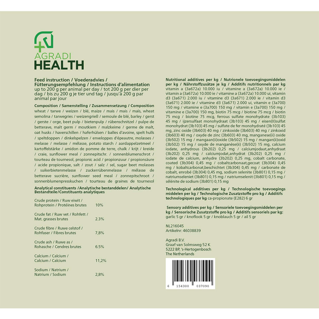 Agradi Health Croquette de Récompense Ail