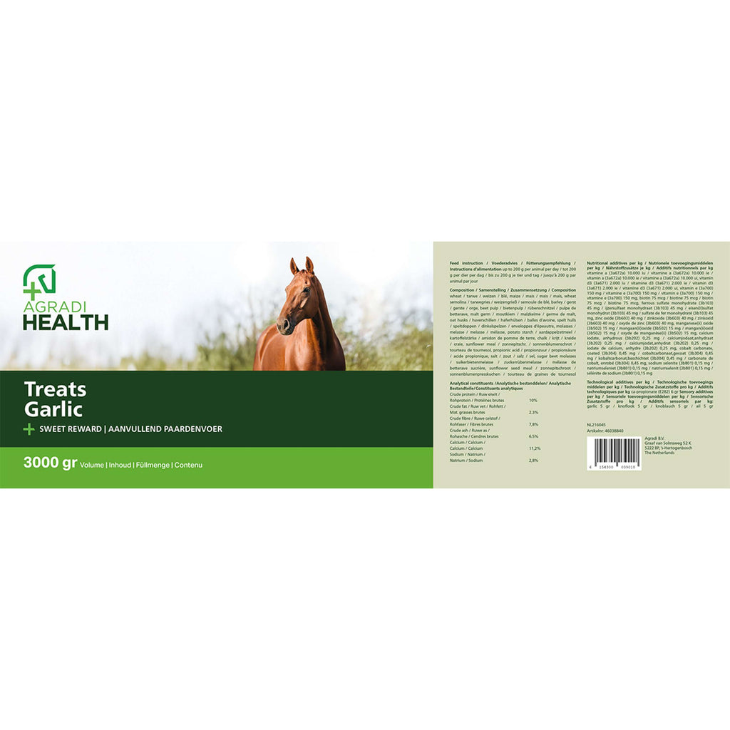 Agradi Health Croquette de Récompense Ail