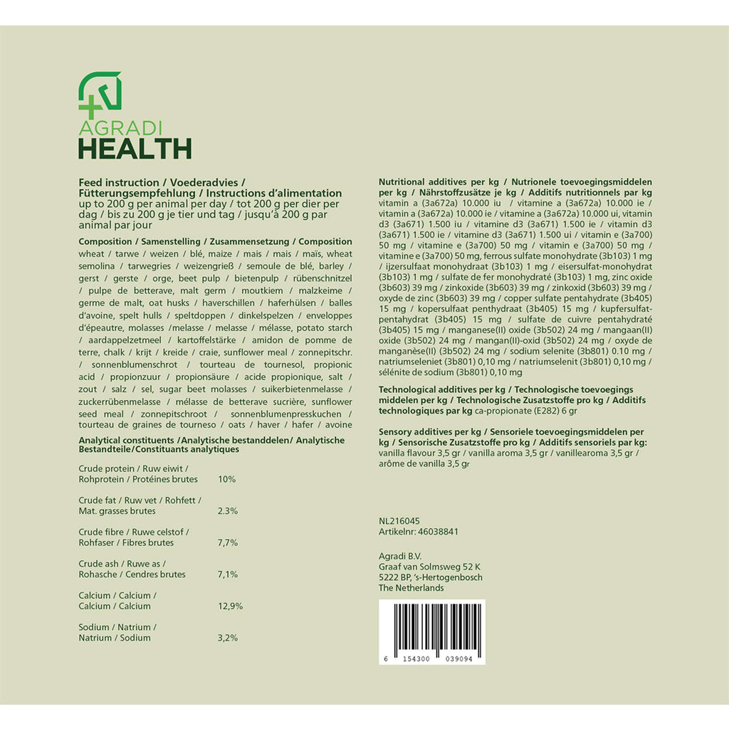 Agradi Health Croquette de Récompense Vanilla