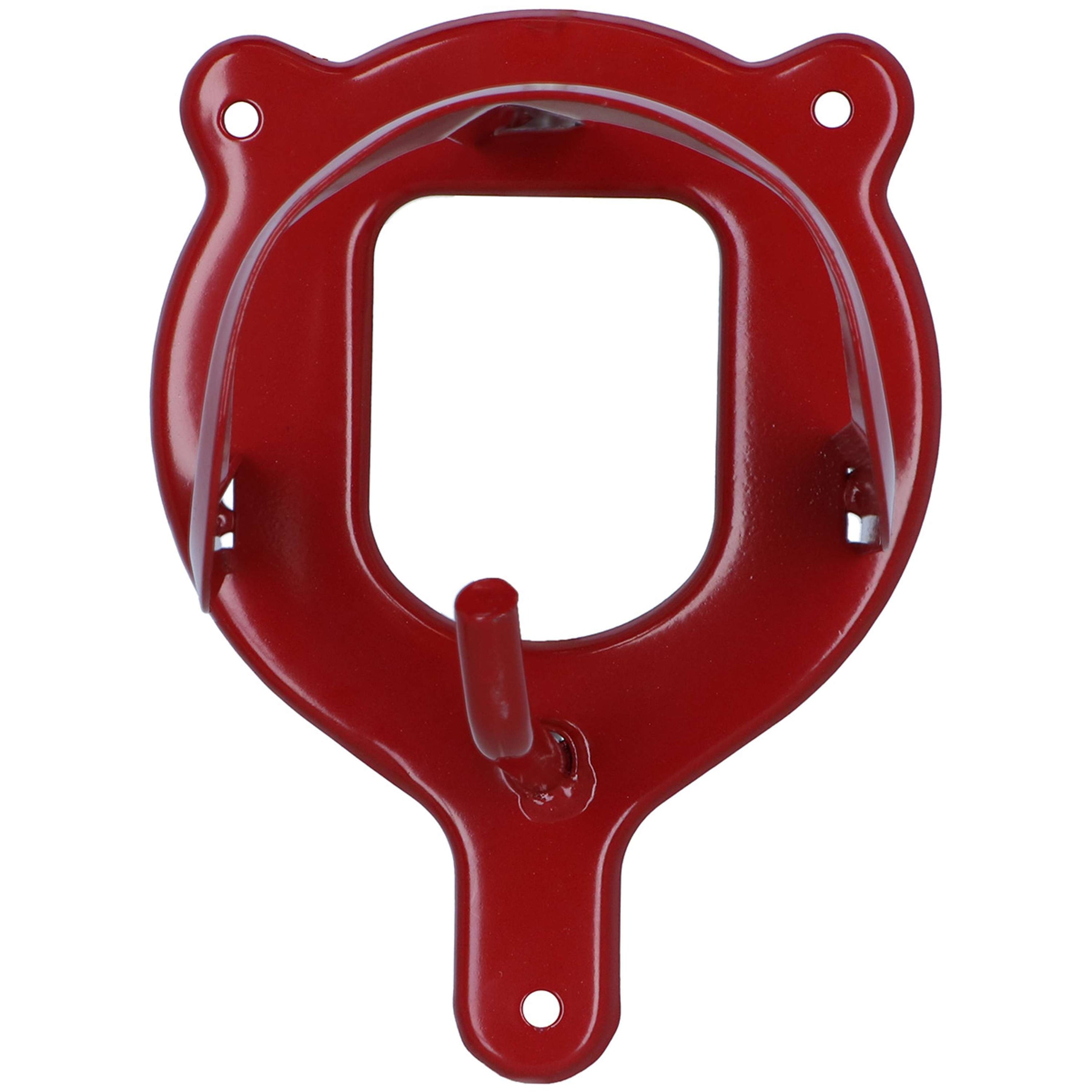 Agradi Horse Porte-Bride Métal Rouge Agradi Horse Porte-Bride Métal Rouge