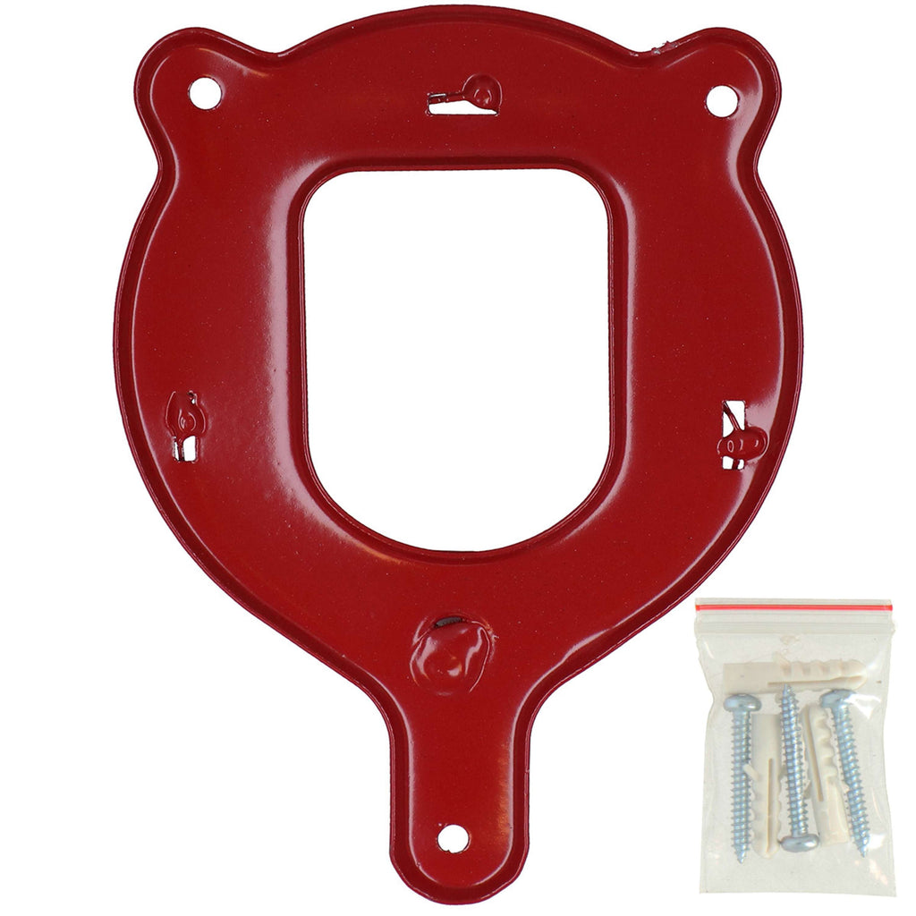 Agradi Horse Porte-Bride Métal Rouge
