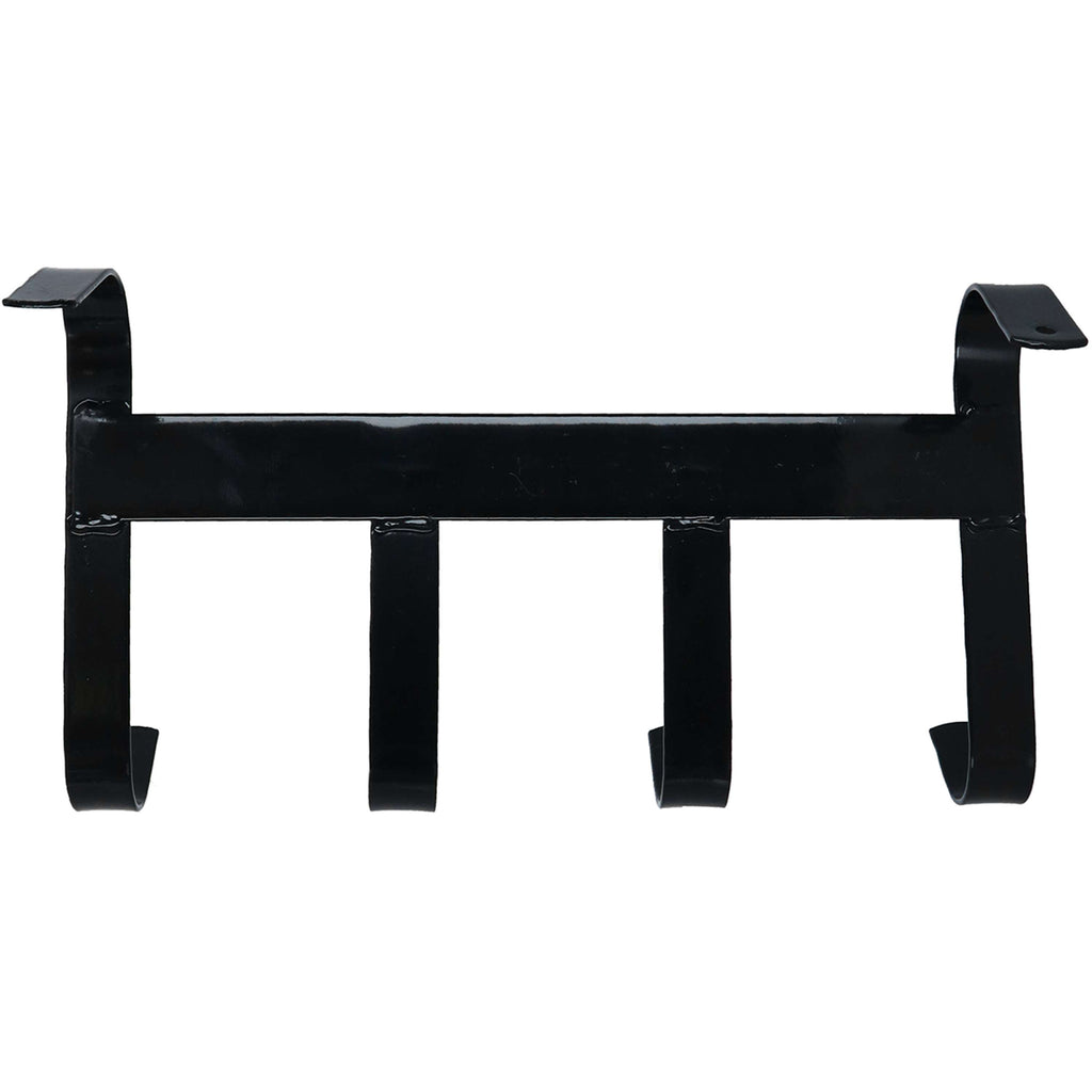 Agradi Horse Porte-Bride avec 4 Crochets Noir