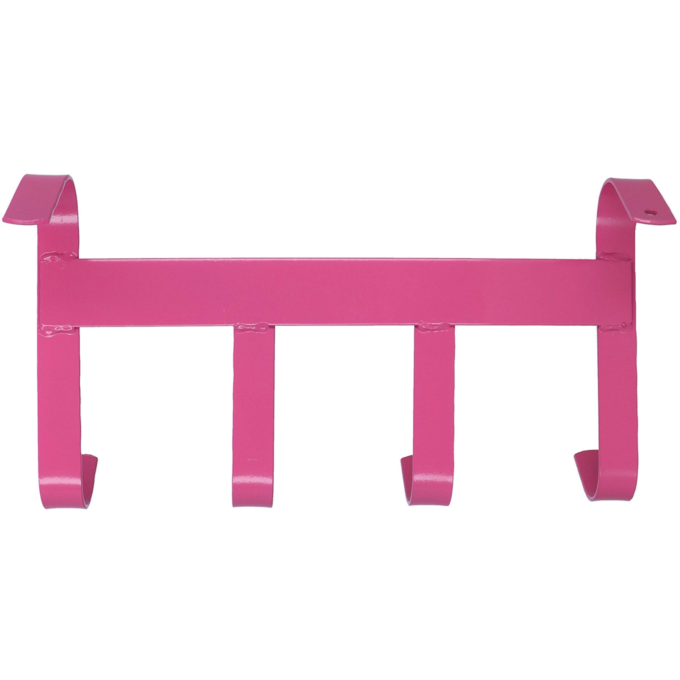 Agradi Horse Porte-Bride avec 4 Crochets Rose Agradi Horse Porte-Bride avec 4 Crochets Rose