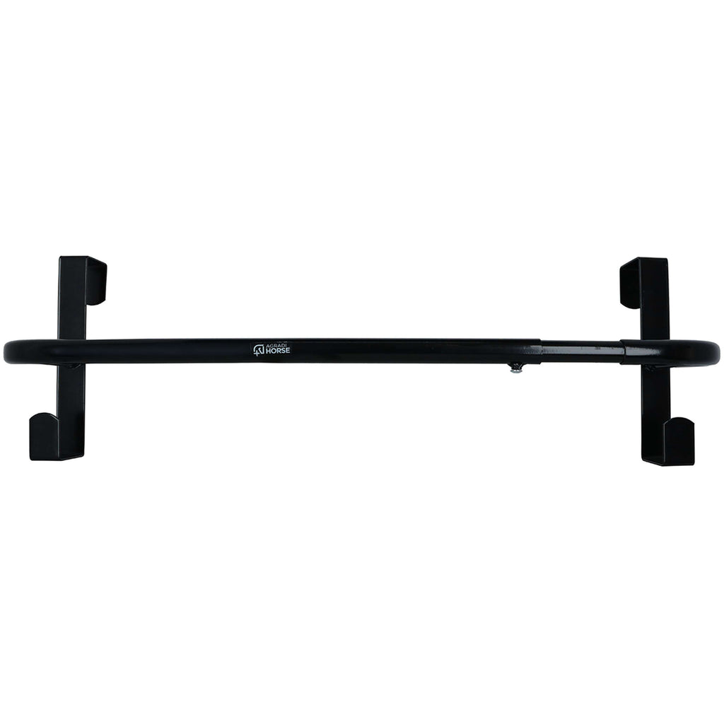 Agradi Horse Râtelier pour Couverture pour Porte Étable Noir