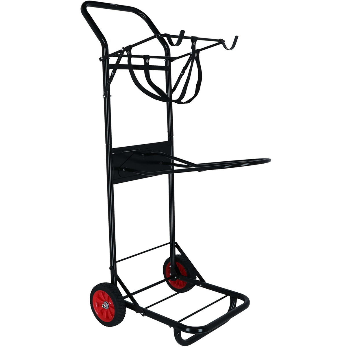 Agradi Horse Chariot Porte-Selle Noir
