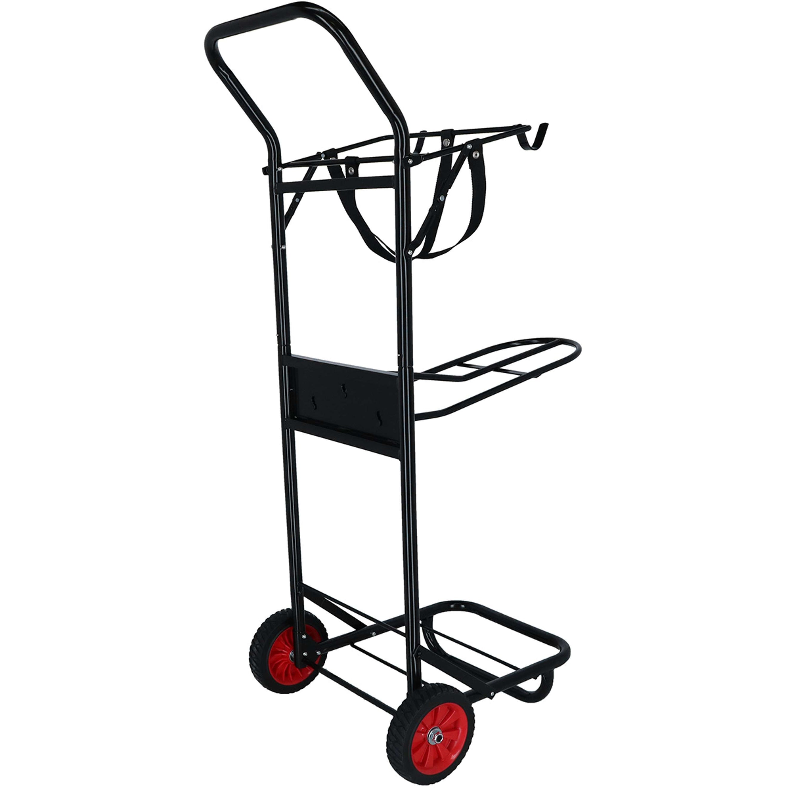 Agradi Horse Chariot Porte-Selle Noir Agradi Horse Chariot Porte-Selle Noir