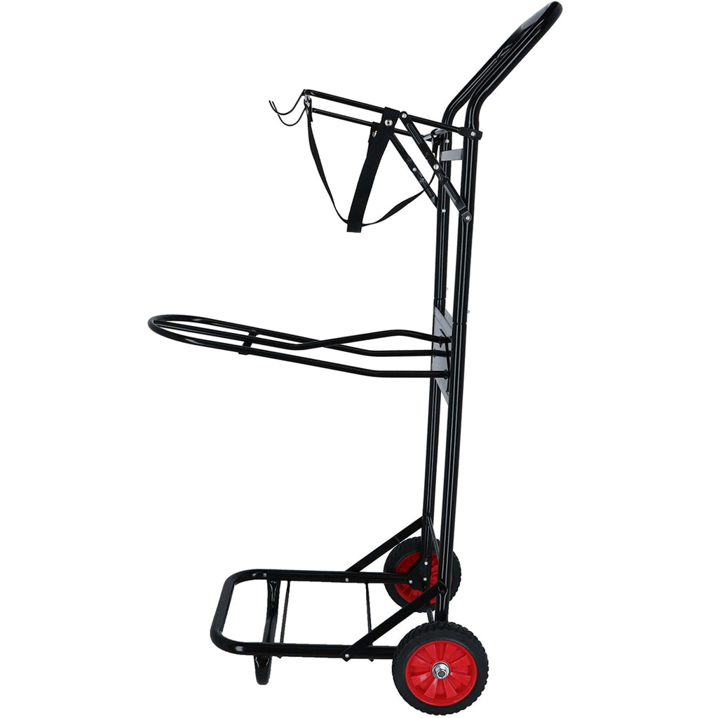 Agradi Horse Chariot Porte-Selle Noir