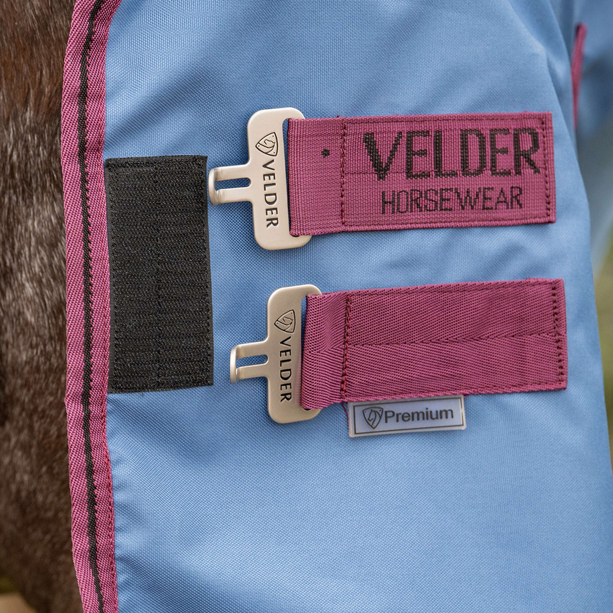 Velder Horsewear Turnout Rug 900D 0g Denim bleu