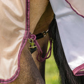 Velder Horsewear Couverture Anti-Mouches Mesh avec Couvre-cou Earth Grey