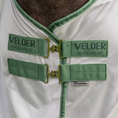 Velder Horsewear Couverture Anti-Mouches Mesh avec Couvre-cou Argent