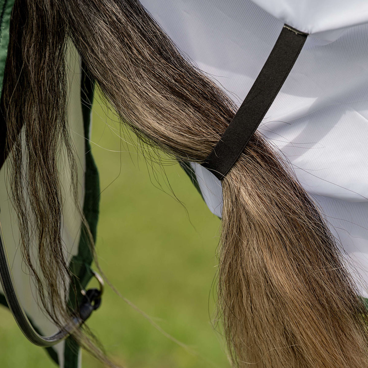 Velder Horsewear Couverture Anti-Mouches Mesh avec Couvre-cou Argent