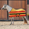 Velder Horsewear Premium Pony Deluxe Fleece Cooler Rug Noir/Jaune