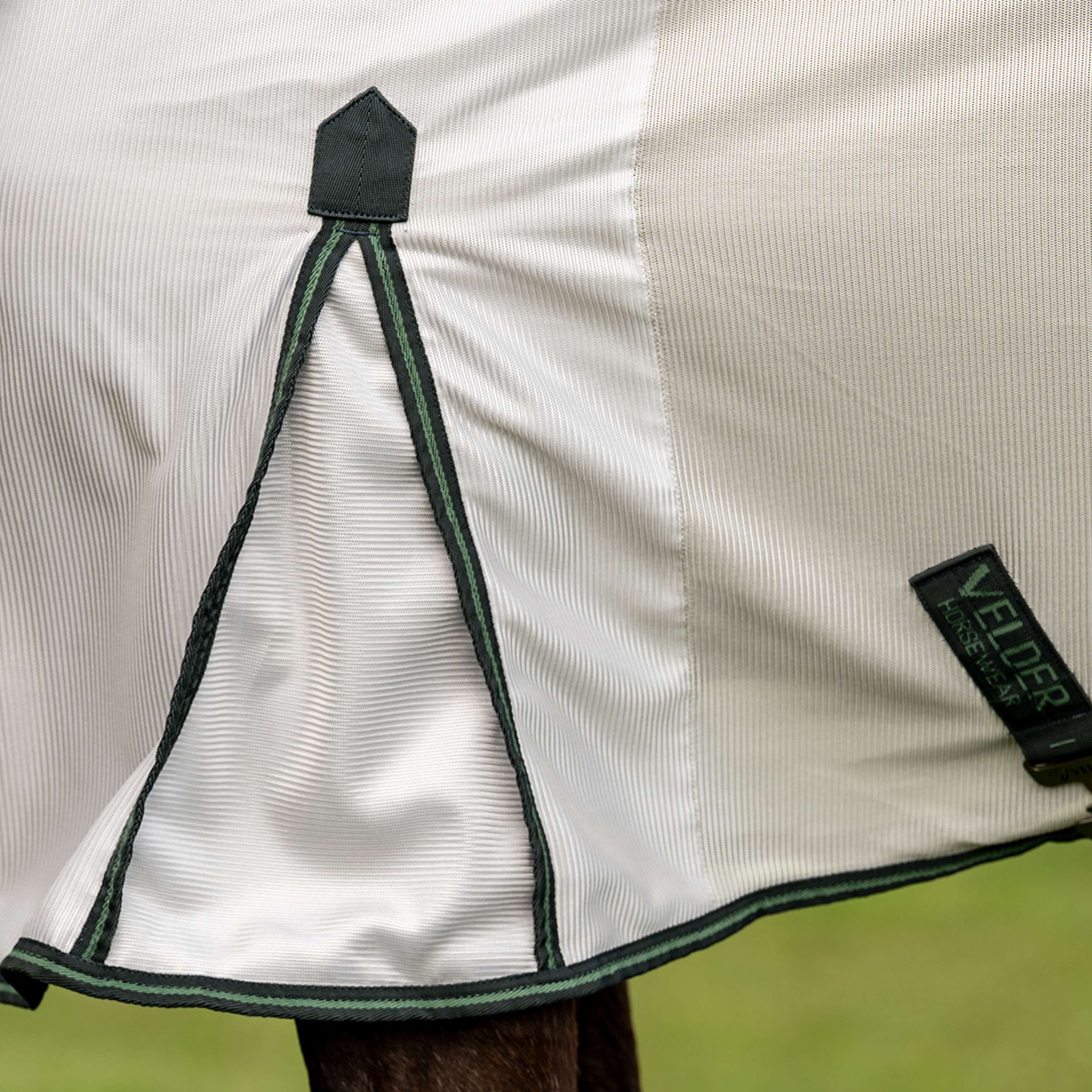 Velder Horsewear Premium Pony Couverture Anti-Mouches Guardian AirMesh Silver Mist