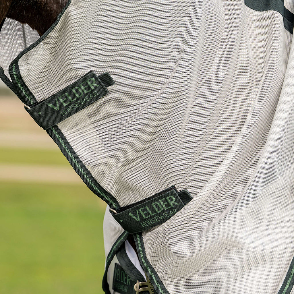 Velder Horsewear Premium Couverture Anti-Mouches Guardian AirMesh Silver Mist
