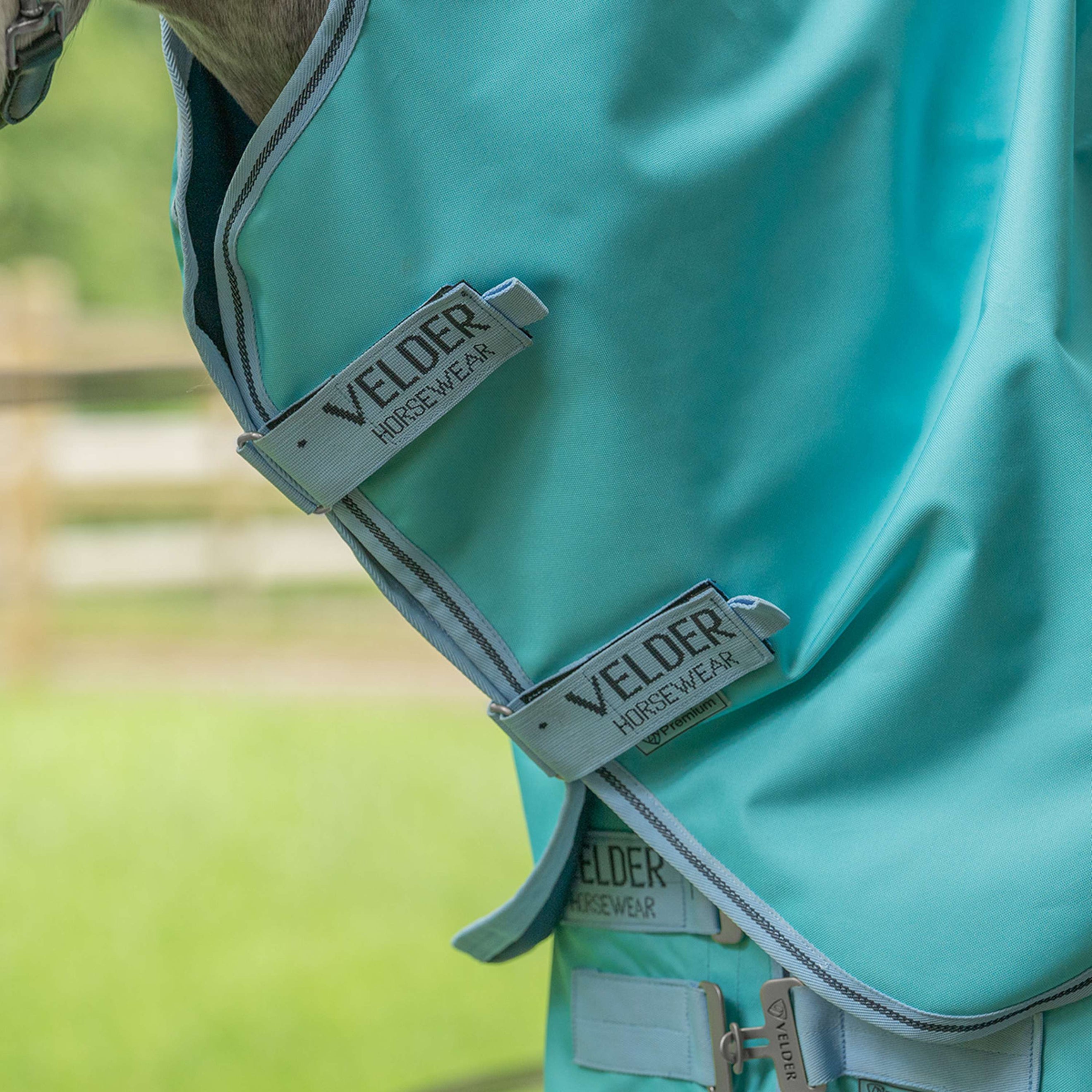 Velder Horsewear Premium Couvre-Cou 900D 0g Bleu ciel Velder Horsewear Premium Couvre-Cou 900D 0g Bleu ciel