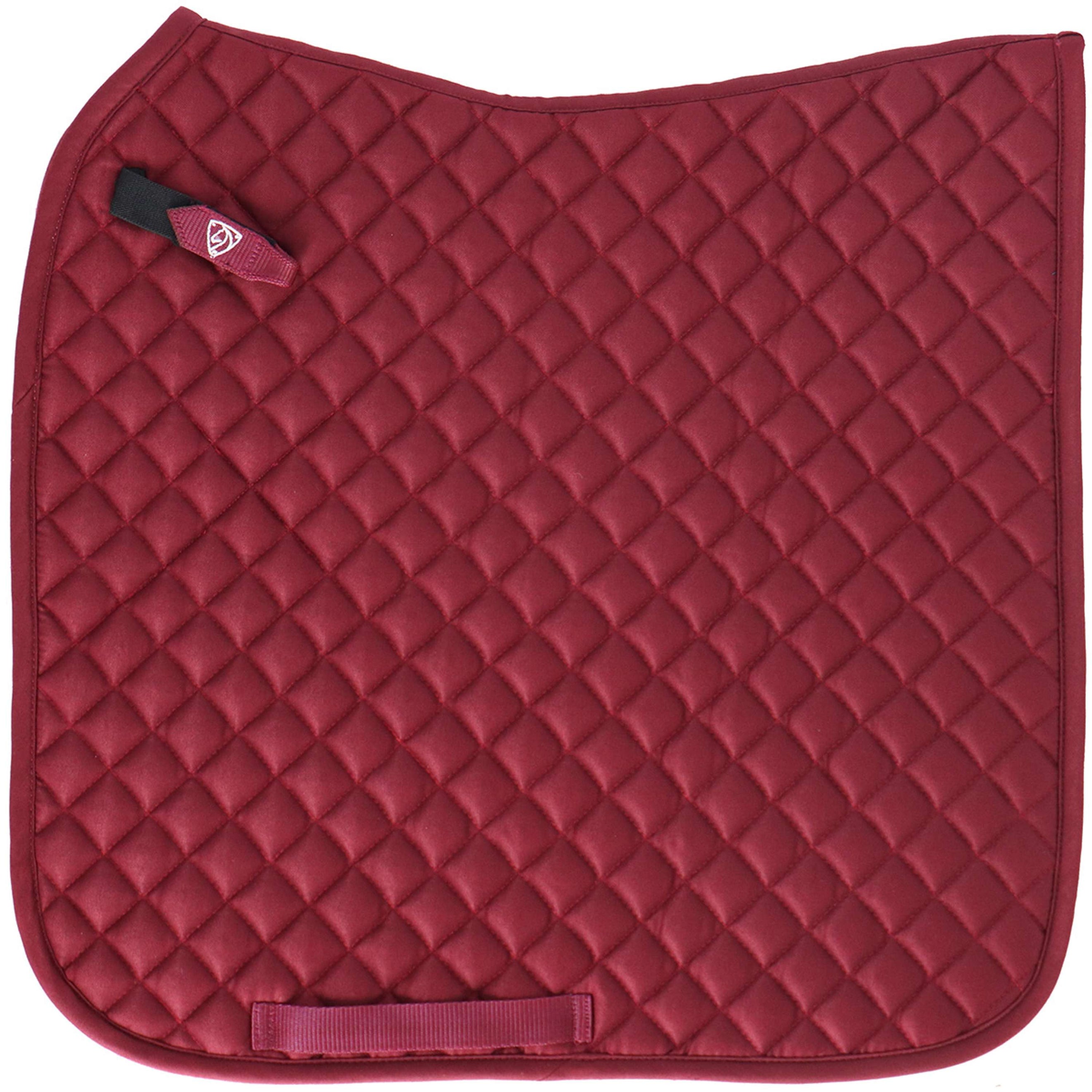 Velder Horsewear Essentials Tapis de Selle Dressage Classic Bordeaux