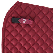 Velder Horsewear Essentials Tapis de Selle Dressage Classic Bordeaux