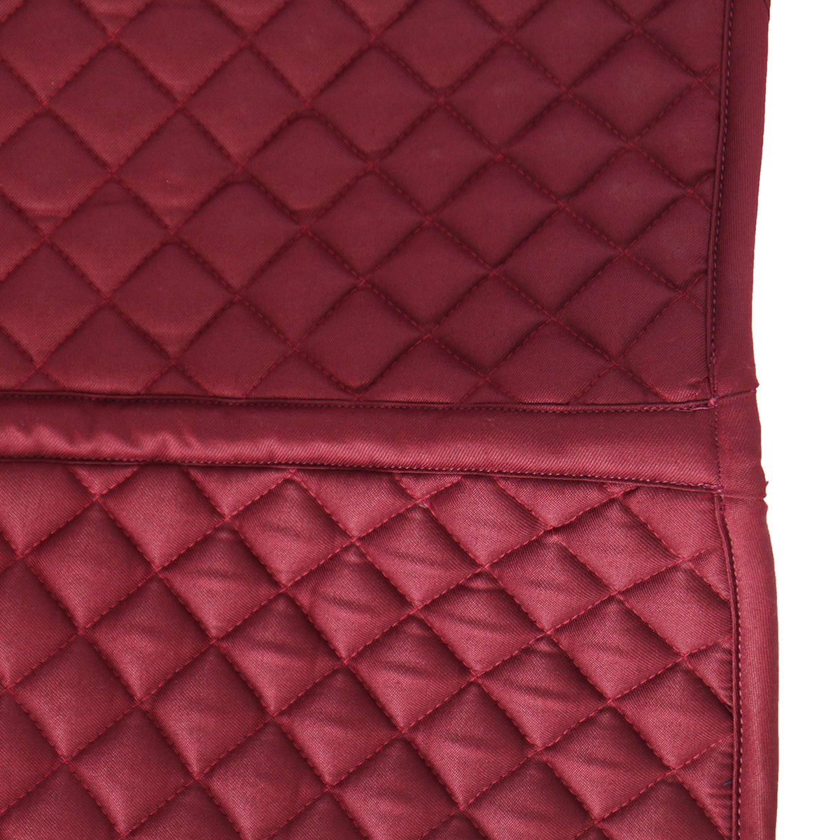 Velder Horsewear Essentials Tapis de Selle Dressage Classic Bordeaux