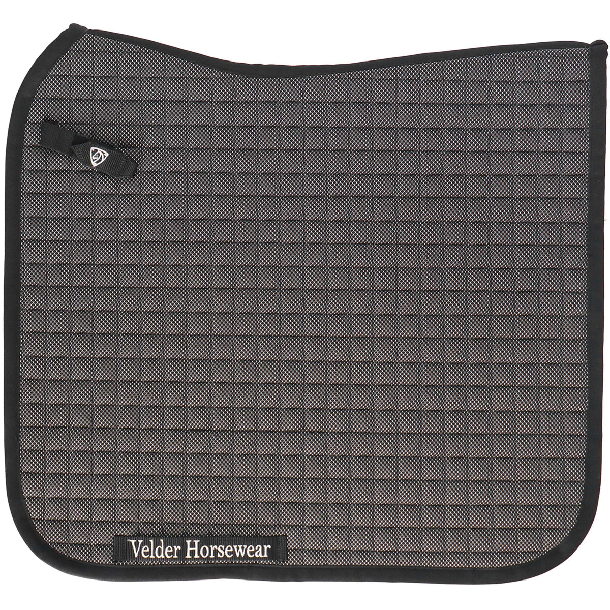 Velder Horsewear Premium Tapis de Selle Bamboo Dressage Noir