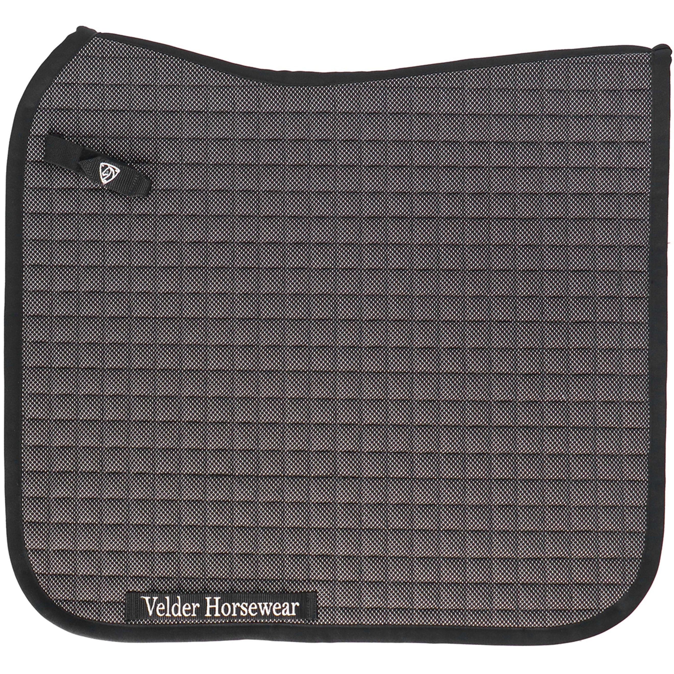 Velder Horsewear Premium Tapis de Selle Bamboo Dressage Noir