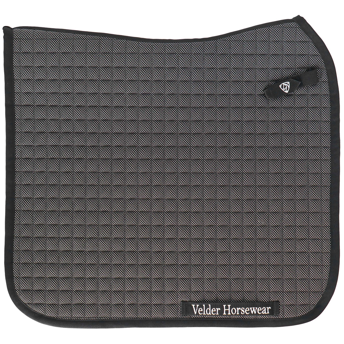 Velder Horsewear Premium Tapis de Selle Bamboo Dressage Noir