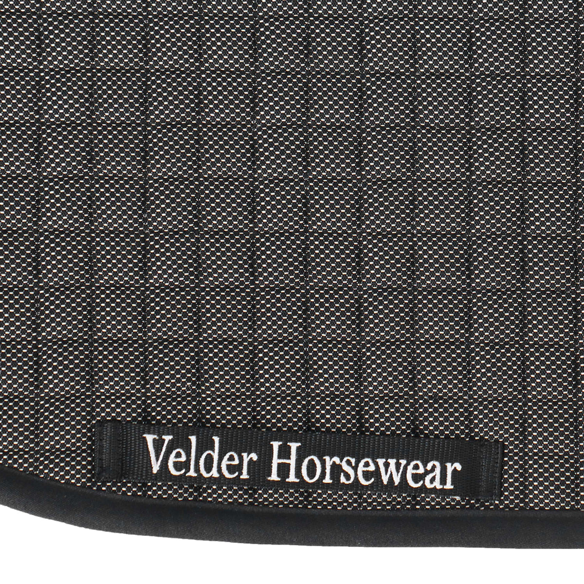 Velder Horsewear Premium Tapis de Selle Bamboo de Saut Noir