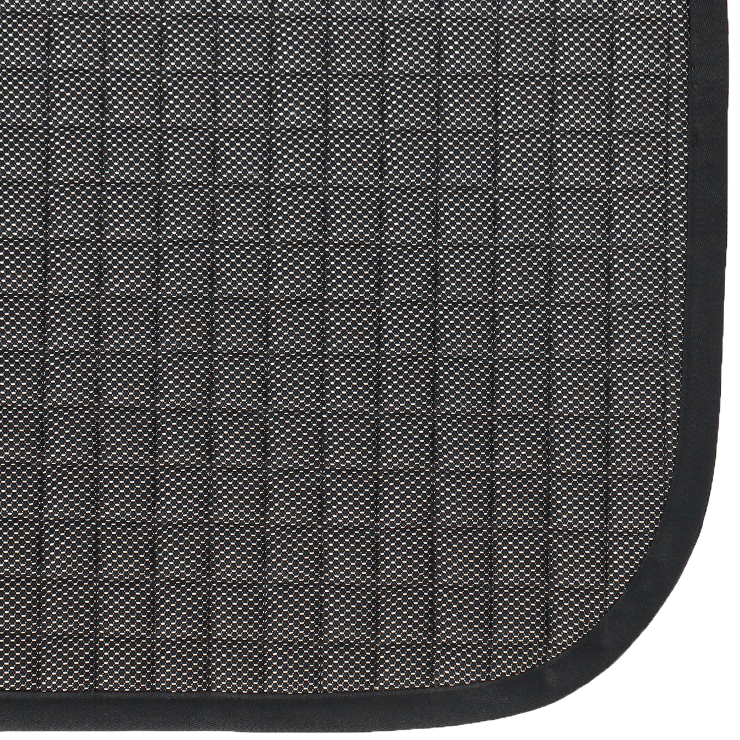 Velder Horsewear Premium Tapis de Selle Bamboo de Saut Noir