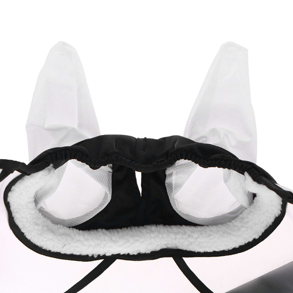 Velder Horsewear Premium Masque Anti-Mouches avec Oreilles Noir