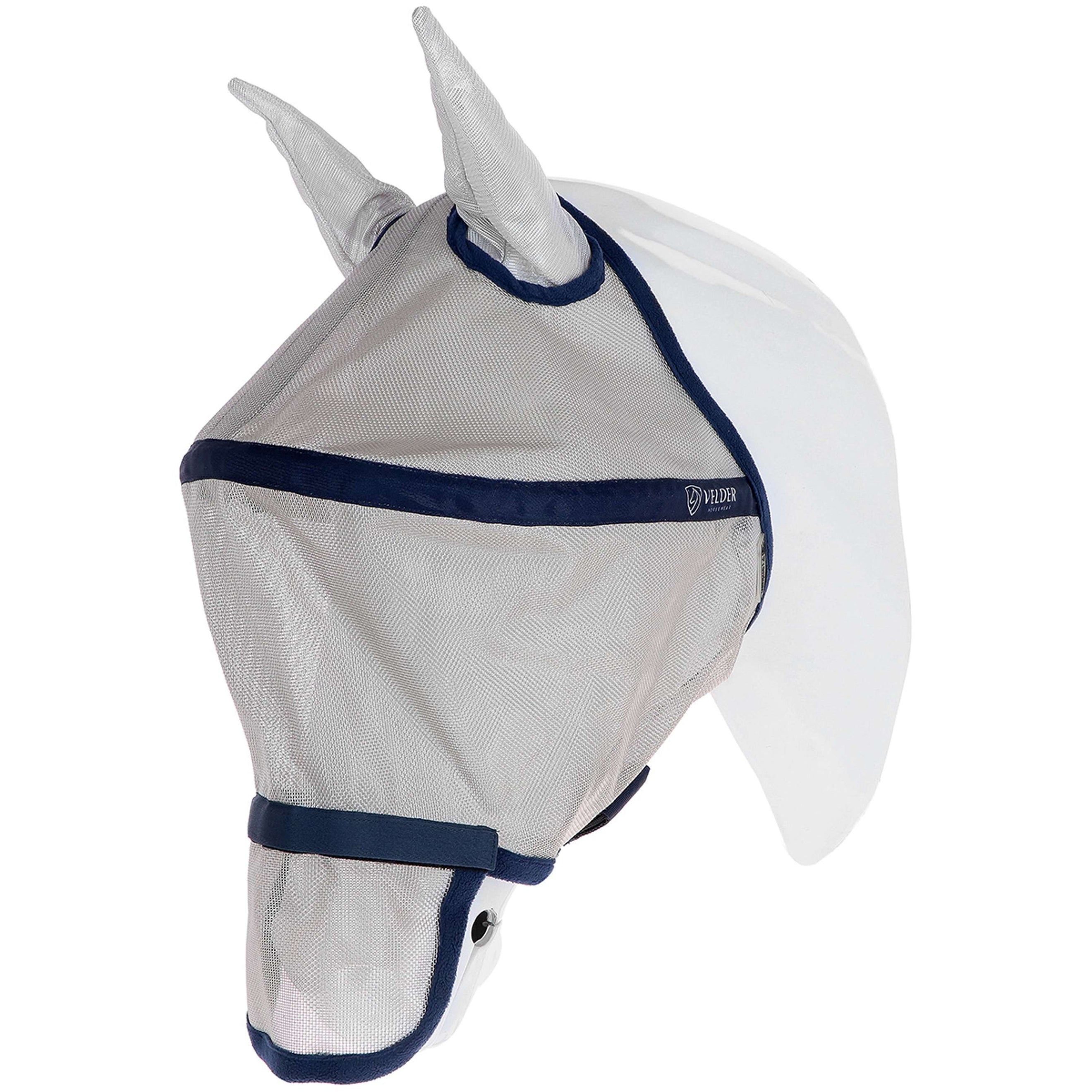 Velder Horsewear Premium Masque Anti-Mouches Comfort Space Tan/Marin Velder Horsewear Premium Masque Anti-Mouches Comfort Space Tan/Marin