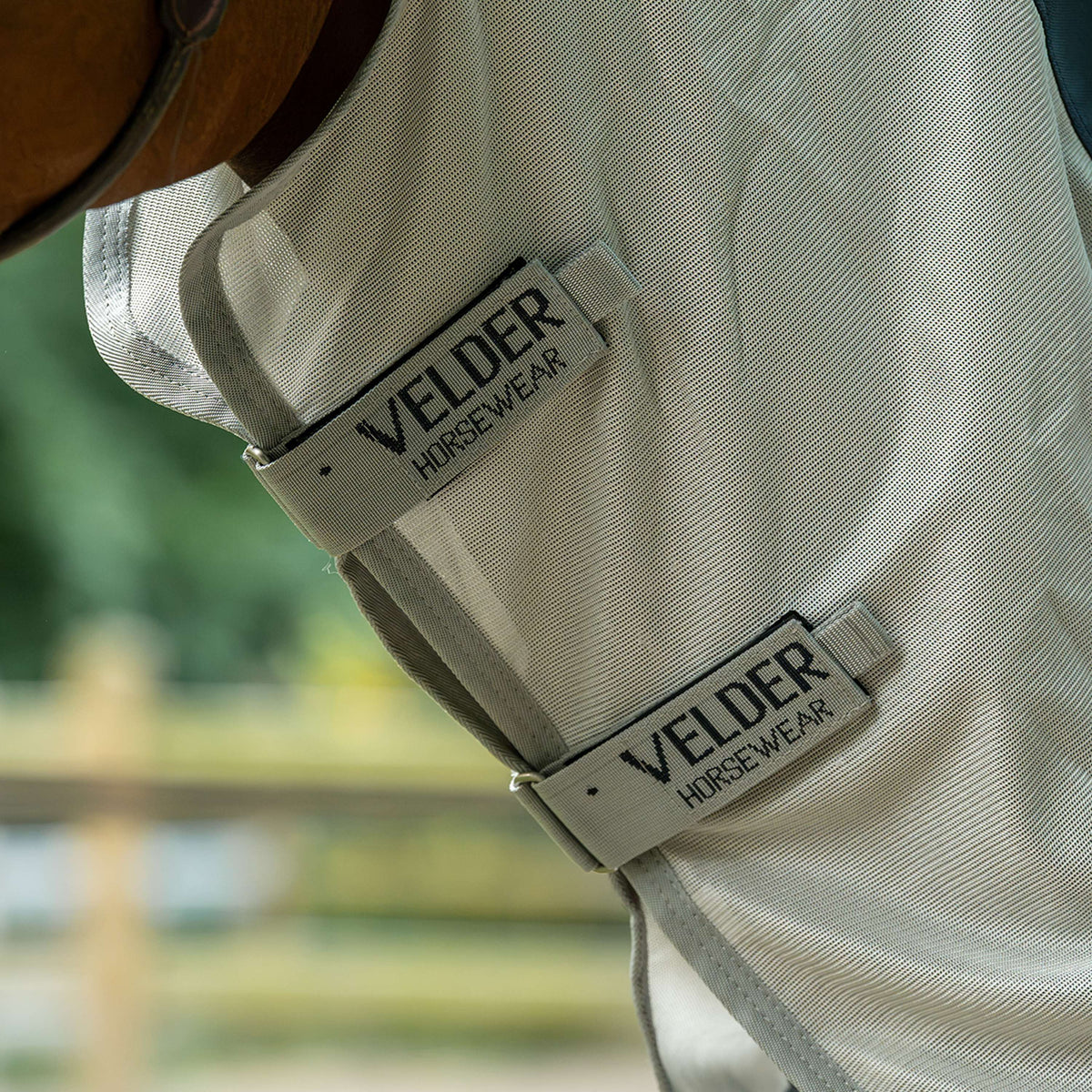 Velder Horsewear Premium Couverture Anti-Mouches Rainless Summer Navy/Field Grey