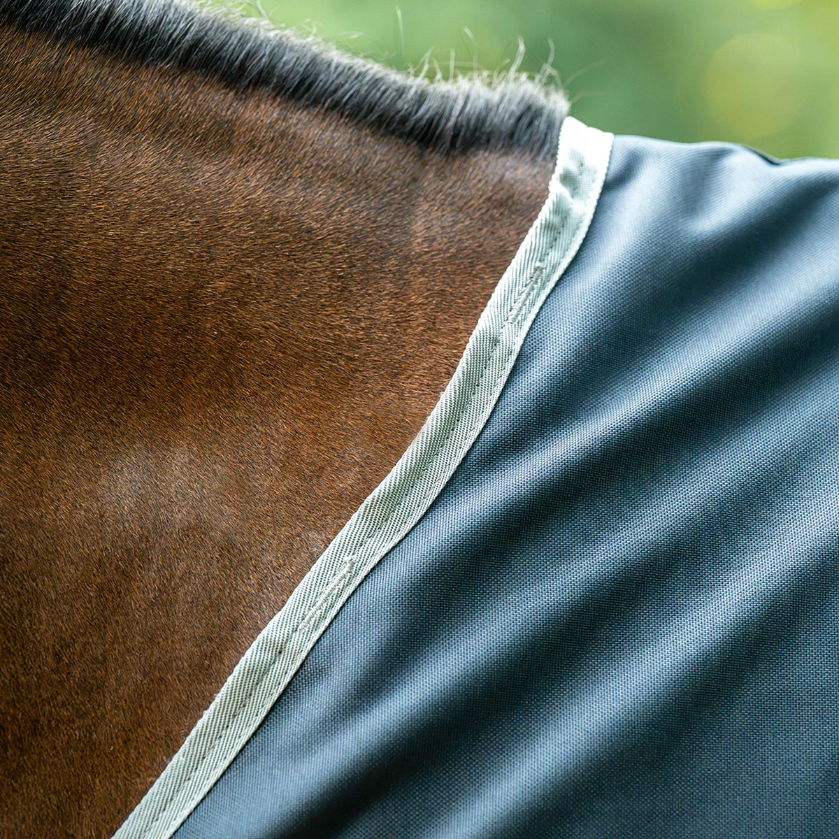 Velder Horsewear Premium Couverture Anti-Mouches Rainless Summer Navy/Field Grey