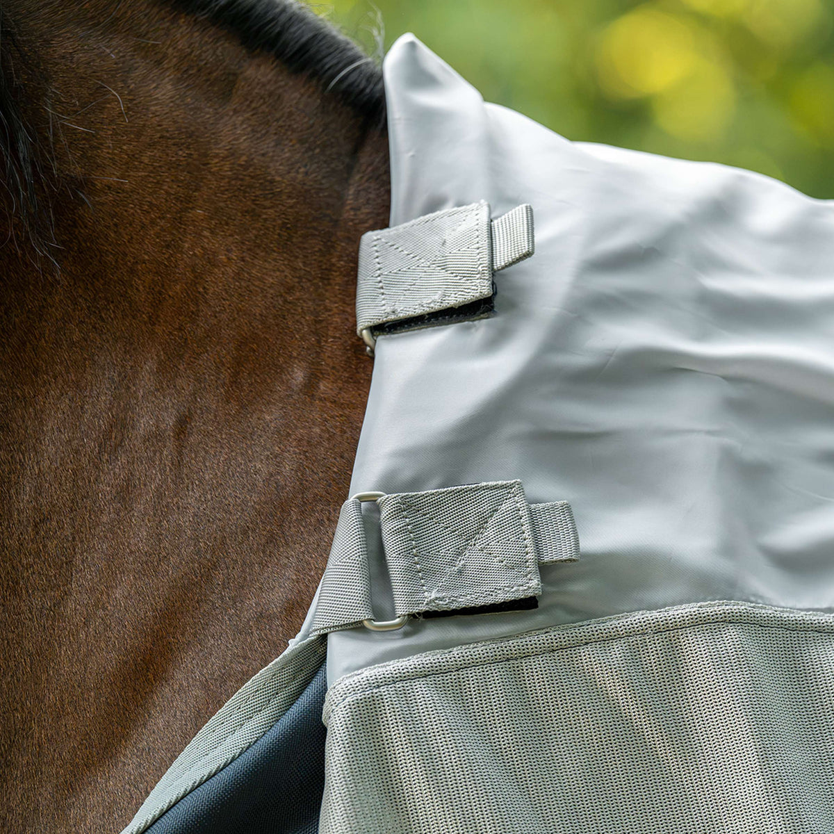 Velder Horsewear Premium Couverture Anti-Mouches Rainless Summer Navy/Field Grey