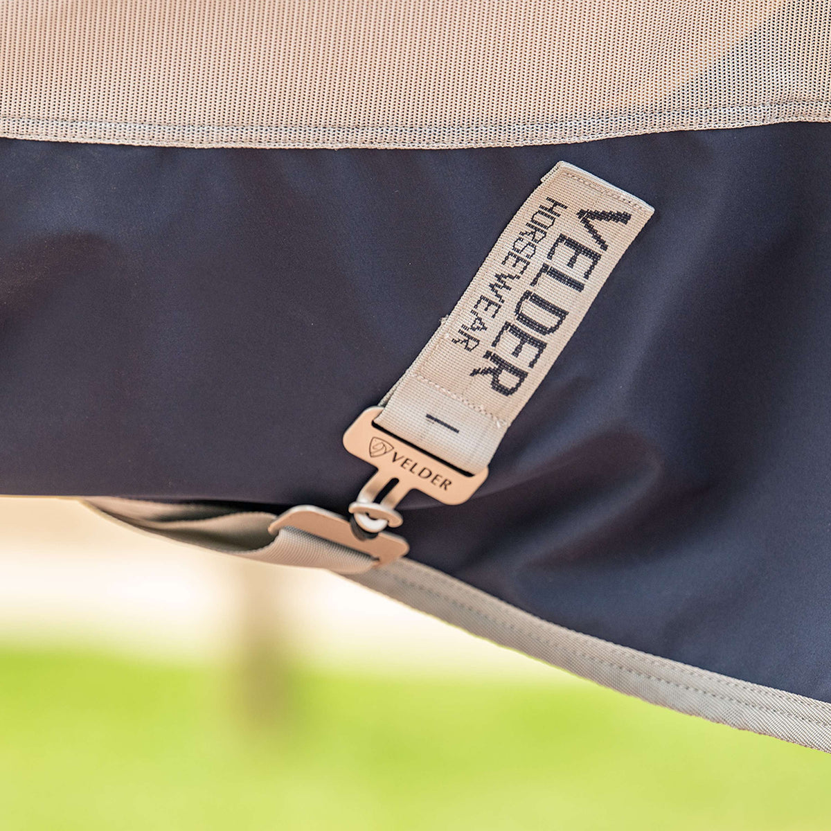 Velder Horsewear Couverture Anti-Mouches Rainless Fall Navy/Pearl Silver
