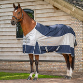 Velder Horsewear Couverture Anti-Mouches Rainless Fall Navy/Pearl Silver