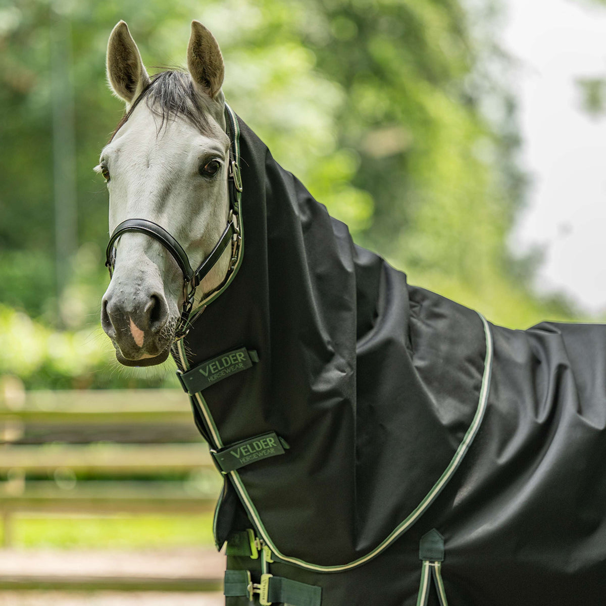 Velder Horsewear Turnout 1200D 0g T Bar Night Forest
