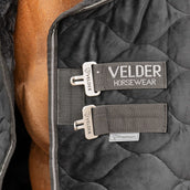 Velder Horsewear Premium Couverture de Concours Satin Glow Black Night