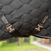 Velder Horsewear Premium Couverture de Concours Satin Glow Black Night