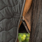 Velder Horsewear Premium Couverture de Concours Satin Glow Black Night