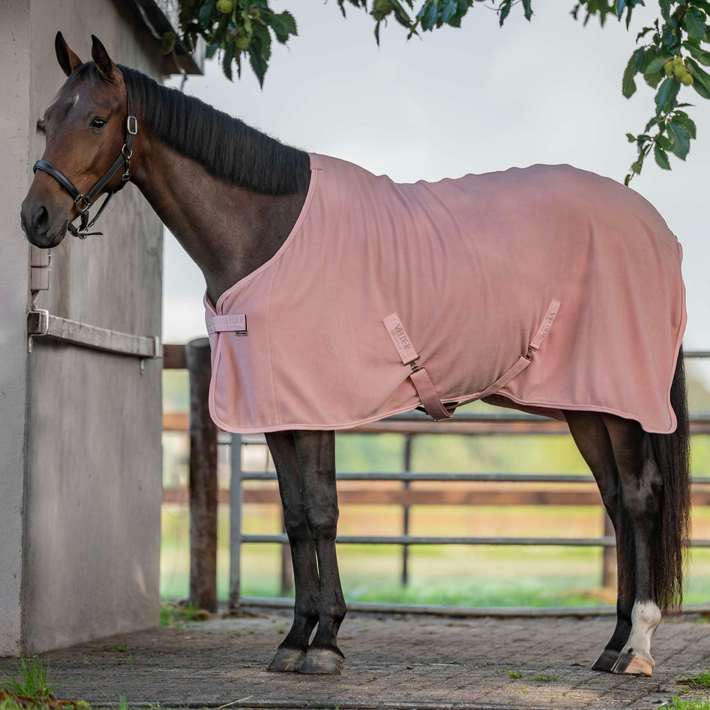 Velder Horsewear Essentials Couverture Polaire Comfy Rose