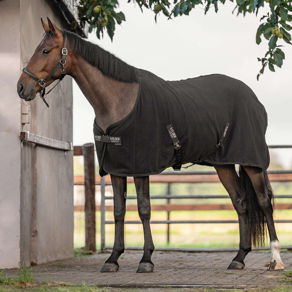 Velder Horsewear Essentials Couverture Polaire Comfy Noir