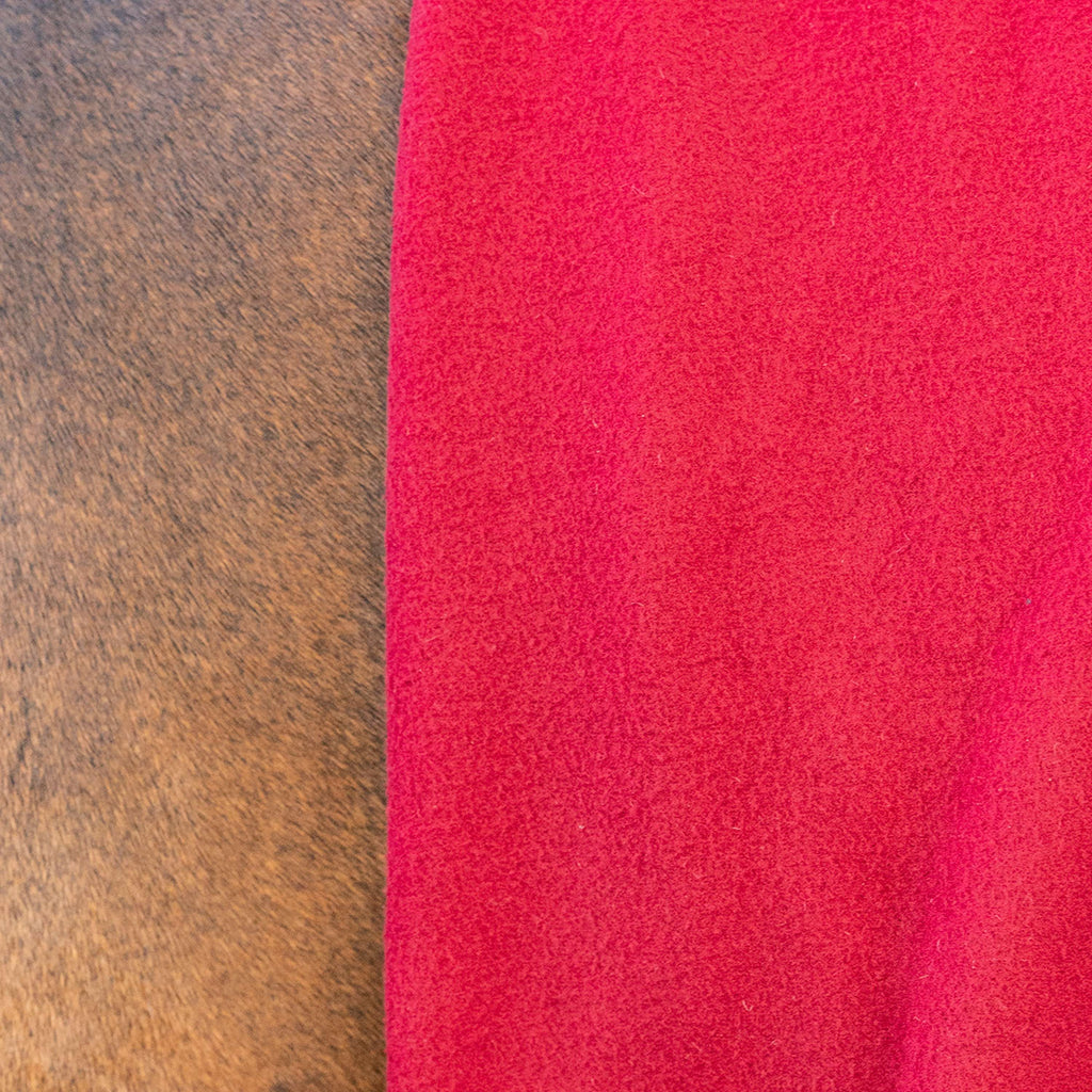 Velder Horsewear Essentials Couverture Polaire Comfy Bordeaux