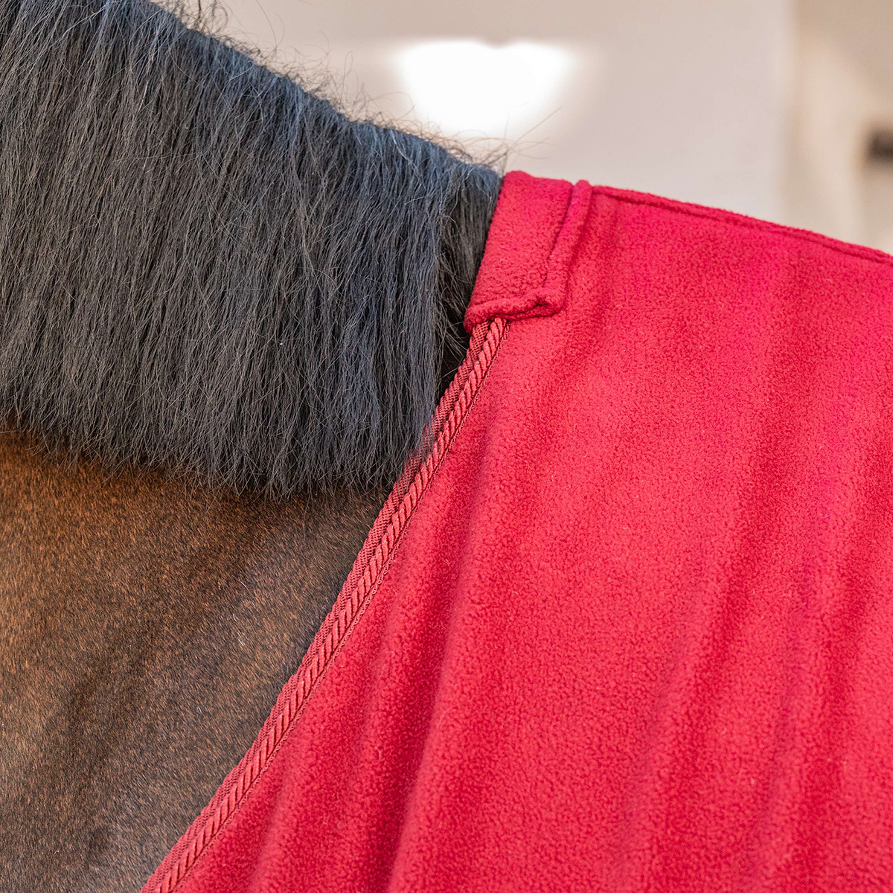 Velder Horsewear Essentials Couverture Polaire Comfy Bordeaux