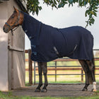 Velder Horsewear Essentials Couverture Polaire Comfy avec Couvre-cou Marin