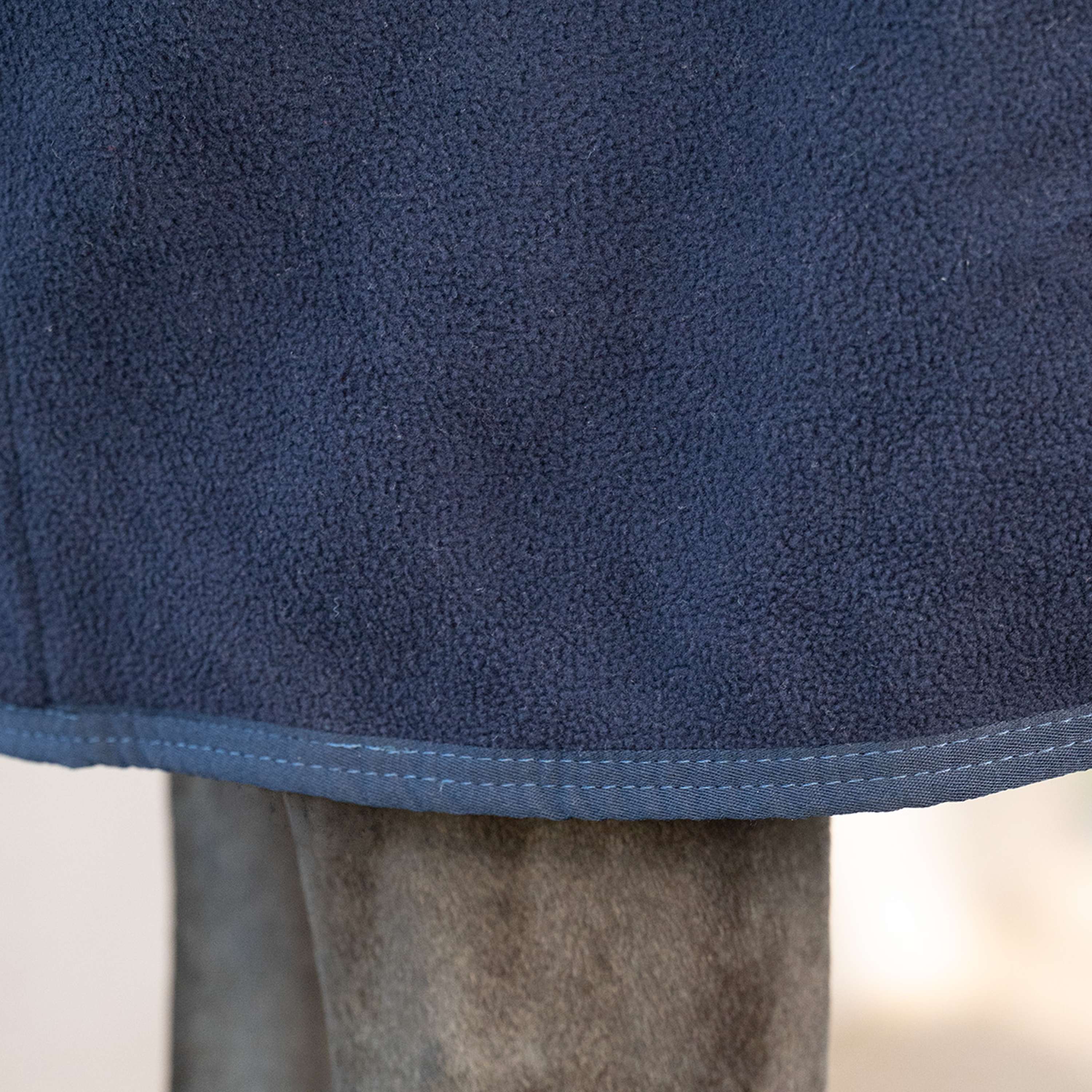 Velder Horsewear Essentials Couverture Polaire Comfy avec Couvre-cou Marin
