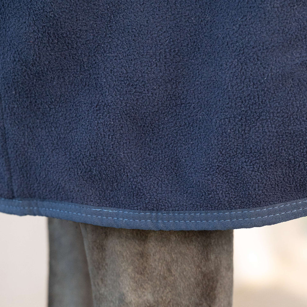 Velder Horsewear Essentials Couverture Polaire Comfy avec Couvre-cou Marin