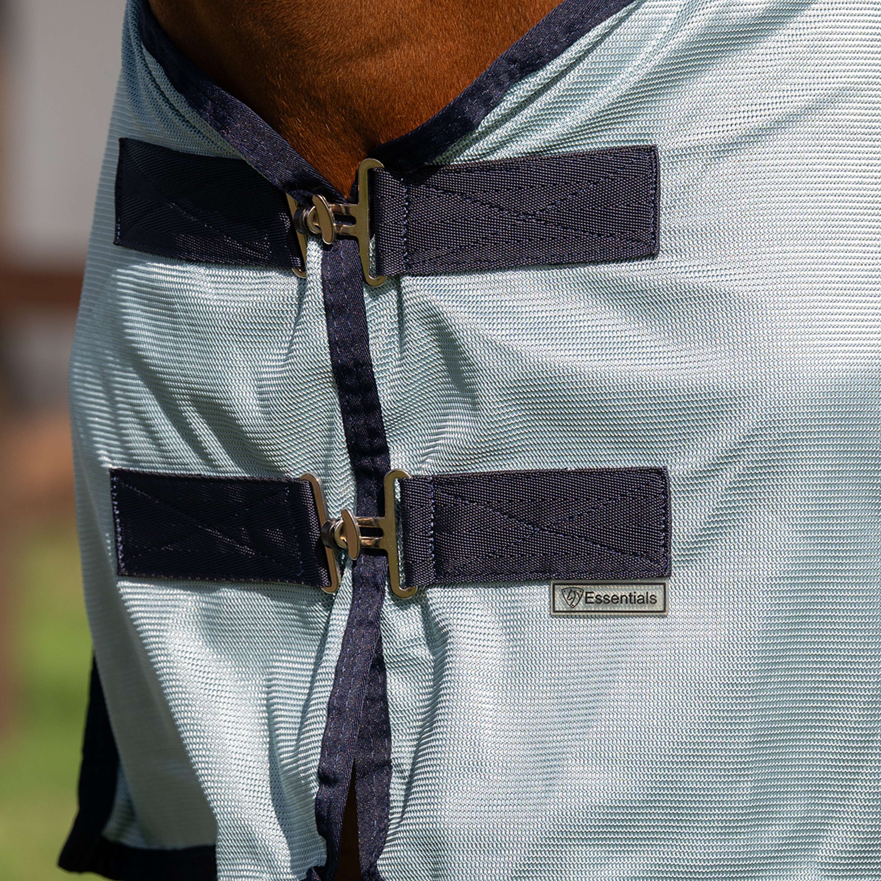 Velder Horsewear Essentials Couverture Anti-Mouches Water Resistant Argent/Gris