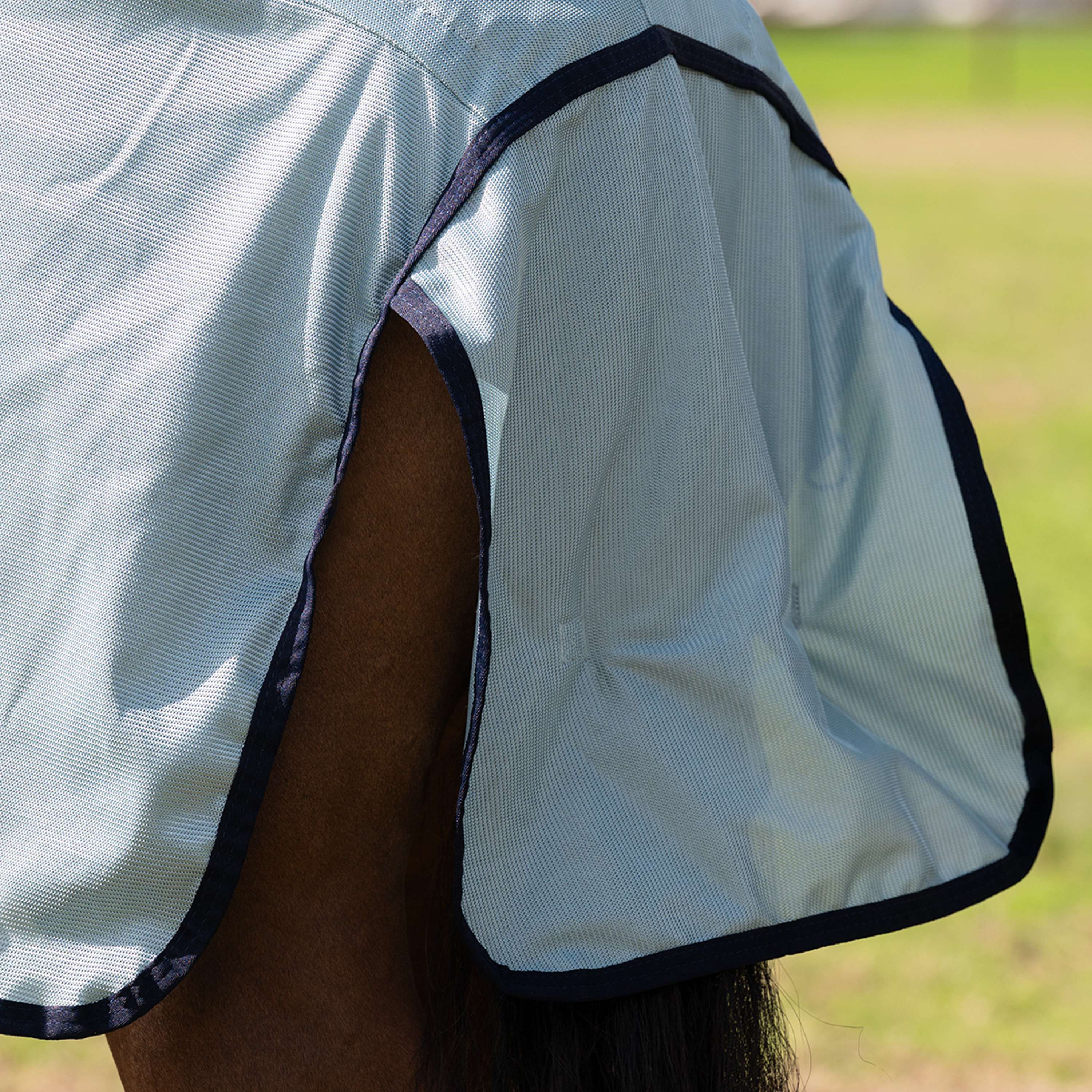 Velder Horsewear Essentials Couverture Anti-Mouches Water Resistant Argent/Gris