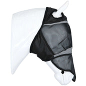 Agradi Horse Masque Anti-Mouches Fine Mesh avec Découpe D'oreille et le Nez Noir