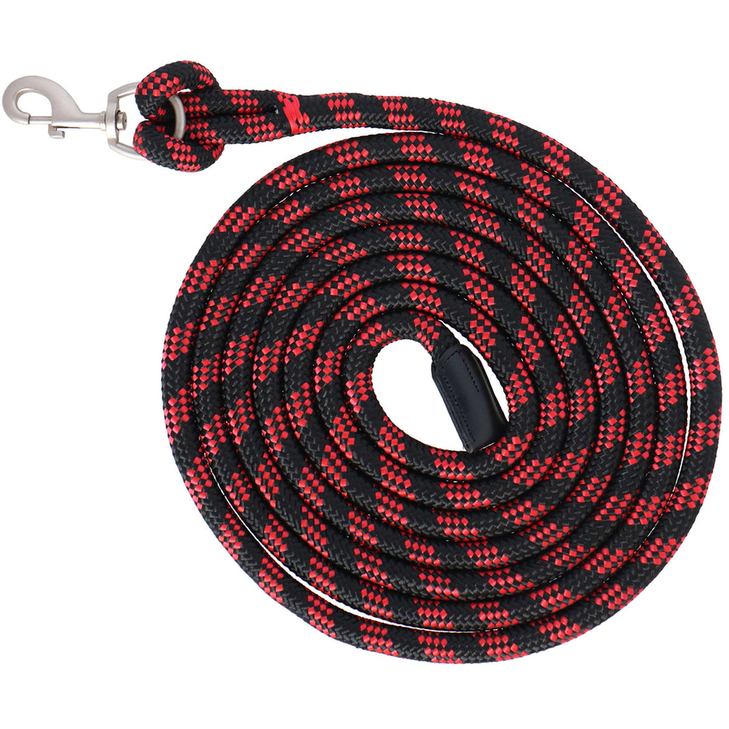 Velder Horsewear Corde pour Licol Noir/Rouge